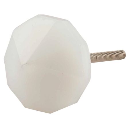 Milky Glass Top Dresser Knobs Online